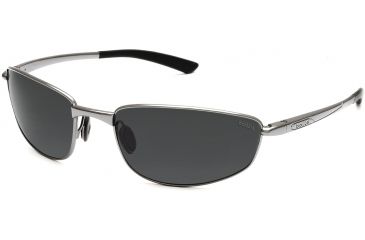 Image of Bolle Sunglasses, Del Mar Shiny Gunmetal Frame Polarized TNS Lens 11561