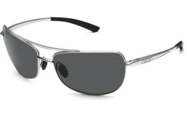 Image of Bolle Quindaro Single Vision Sunglasses, Shiny Gunmetal Frame 11572