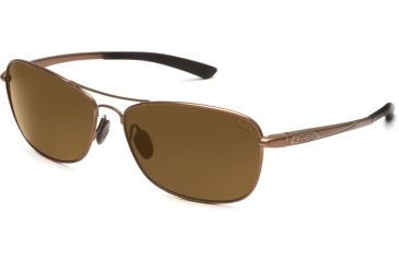 Image of Bolle Ventura Single Vision Sunglasses, Shiny Light Brown Frame 11571