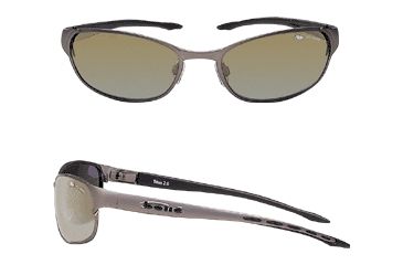 Image of Bolle Action Sport - Golf Titan Rx Prescription Sunglasses - EagleVision 2 Gold, AR - Matte Gun Frame
