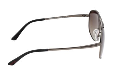 Image of Breed Asteroid Sunglasses, Gunmetal Titanium Frame, Brown Polarized Lens, Gunmetal/Brown, One Size, BSG052GM