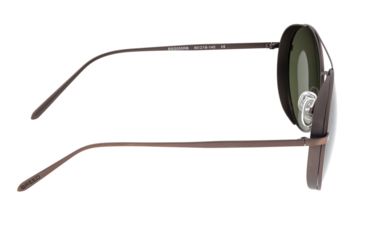 Image of Breed Barlow Sunglasses, Brown Titanium Frame, Black Polarized Lens, Brown/Black, One Size, BSG055RB