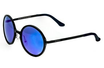 Image of Breed Corvus Sunglasses, Black Titanium Frame, Blue Lens BSG025BK