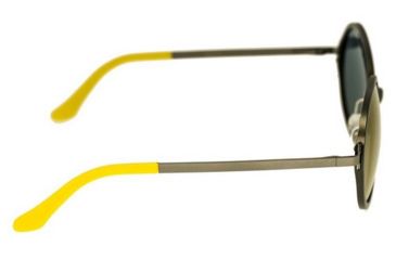 Image of Breed Corvus Sunglasses, Gun Metal Titanium Frame, Brown Lens BSG025GM