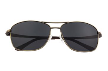 Image of Breed Hera Sunglasses, Bronze Titanium Frame, Black Polarized Lens, Bronze/Black, One Size, BSG054BN