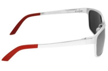 Image of Breed Hydra Sunglasses, Silver Titanium Frame, Black Lens BSG022SR