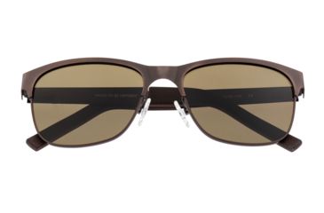 Image of Breed Hypnos Sunglasses, Brown Titanium Frame, Brown Polarized Lens, Brown/Brown, One Size, BSG057RB
