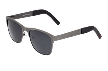 Image of Breed Hypnos Sunglasses, Gunmetal Titanium Frame, Black Polarized Lens, Gunmetal/Black, One Size, BSG057GY
