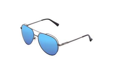 Image of Breed Lyra Polarized Sunglasses - Men's, Black/Blue, One Size, BSG061BL