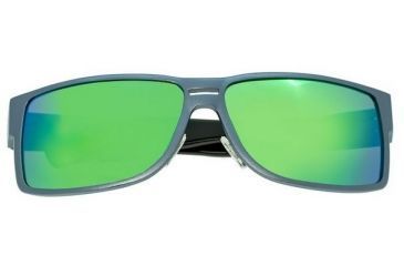 Image of Breed Stratus Sunglasses, Blue Titanium, Green Lens BSG010BL