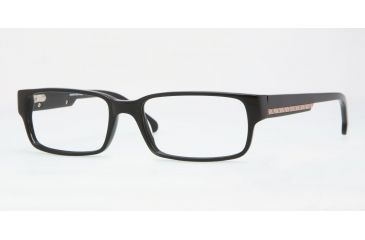 Image of Brooks Brothers ACETATE MAN OPTICAL FRAME BB732 Single Vision Prescription Eyewear 6000-5417 - Black