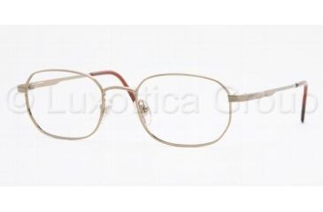 Image of Brooks Brothers BB222 Progressive Eyeglasses Gold Frame / 50 mm Prescription Lenses, 1148-5019, Select Frame Color / Lens Diameter Gold Frame / 50 mm Prescription Lenses