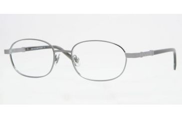 Image of Brooks Brothers BB489 SV Prescription Eyeglasses - Dark Gunmetal Frame / 52 mm Prescription Lenses, 1566-5219