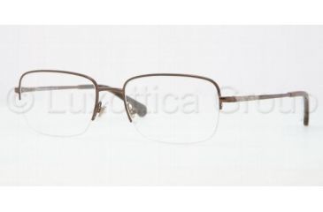Image of Brooks Brothers BB1004 Progressive Prescription Eyeglasses 1311-5418 - Dark Brown Frame