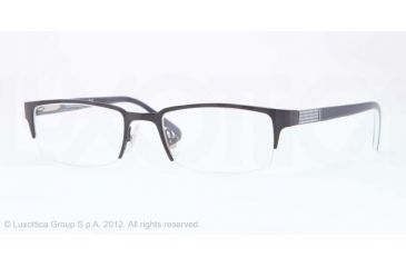 Image of Brooks Brothers BB1020 Eyeglass Frames 1602-46 - Satin Dark Blue Frame