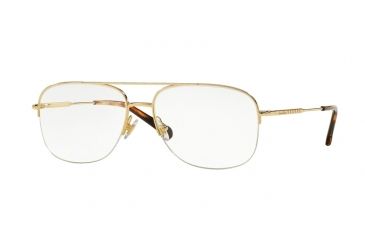 Image of Brooks Brothers BB1041 Eyeglass Frames 1172-55 - Gold Frame