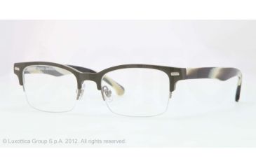 Image of Brooks Brothers BB2014 Progressive Prescription Eyeglasses 5334-50 - Olive Frame, Demo Lens Lenses