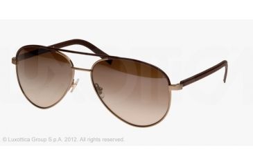Image of Brooks Brothers BB4015Q Sunglasses 158213-59 - Taupe