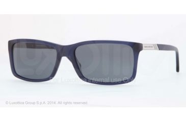 Image of Brooks Brothers BB5014 Progressive Prescription Sunglasses BB5014-607187-57 - Lens Diameter 57 mm, Frame Color Matte Blue