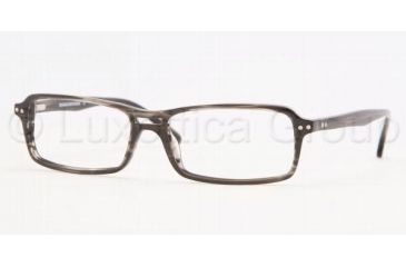 Image of Brooks Brothers BB709 Eyeglasses with Rx Prescription Lenses, Select frame color 54 mm Lense Diameter / Smoke Frame