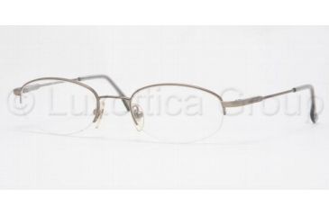 Image of Brooks Brothers Eyeglasses BB303-1172-4919 with Lined Bifocal Rx Prescription Lenses - Gold Frame w/ 49 mm Diameter Lenses