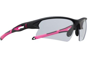 Image of Browning On-Point Shooting Glasses, Black/Pink 127151