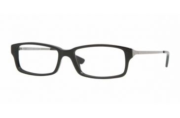 Image of Burberry BE2075 SV Prescription Eyeglasses - Shiny Black Demo Lens Frame / 50 mm Prescription Lenses, 3001-5015