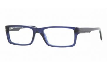 Image of Burberry BE2079 Bifocal Eyeglasses, Dark Blue Transparent Frame / 52 mm Prescription Lenses, 3092-5217