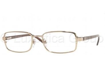 Image of Burberry BE1052 Eyeglass Frames 1002-5018 - Burberry Gold 