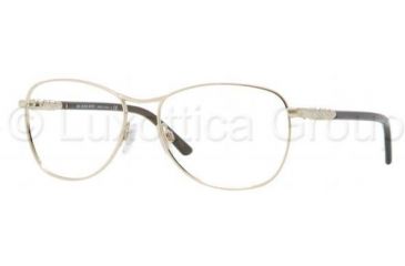 Image of Burberry BE1212 Bifocal Prescription Eyeglasses 1002-5115 - Pale Gold Frame