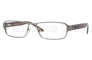 Image of Burberry BE1213 Bifocal Prescription Eyeglasses 1057-5216 - Dark Gunmetal Frame