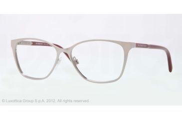 Image of Burberry BE1255 Bifocal Prescription Eyeglasses 1006-53 - Gray Frame, Demo Lens Lenses