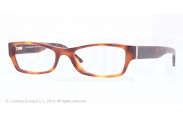 Image of Burberry BE2094 Eyeglass Frames 3316-52 - Havana Frame