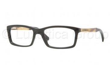 Image of Burberry BE2117 Single Vision Prescription Eyeglasses 3332-5318 - Black Frame
