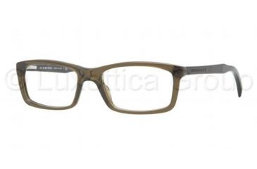 Image of Burberry BE2117 Single Vision Prescription Eyeglasses 3336-5518 - Olive Green Frame
