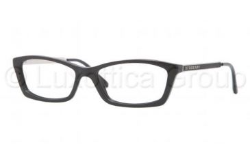 Image of Burberry BE2129 Single Vision Prescription Eyeglasses 3001-5315 - Black Frame