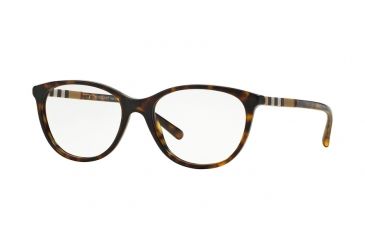 Image of Burberry BE2205F Eyeglass Frames 3002-54 - Dark Havana Frame