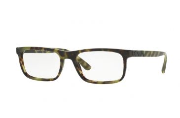 Image of Burberry BE2240F Eyeglass Frames 3280-55 - Green Havana Frame