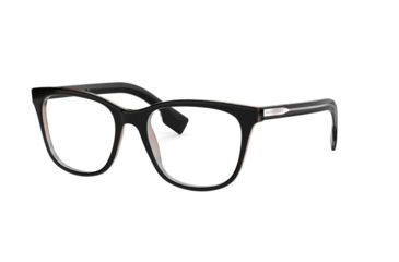 Image of Burberry BE2284F Bifocal Prescription Eyeglasses, 53mm, Top Black On Vintage Check, BE2284F-3764-53-BI