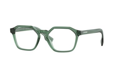 Image of Burberry BE2294 Eyeglass Frames 3776-49 - Transparent Green