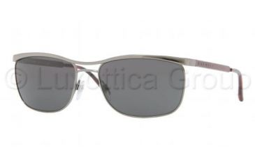 Image of Burberry BE3065 Single Vision Prescription Sunglasses BE3065-100387-5817 - Lens Diameter 58 mm, Frame Color Gunmetal
