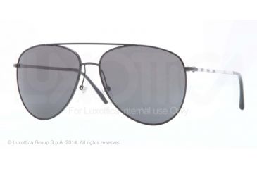 Image of Burberry BE3072 Single Vision Prescription Sunglasses BE3072-120287-57 - Lens Diameter 57 mm, Frame Color Black