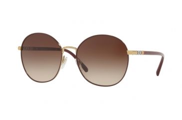 Image of Burberry BE3094 Progressive Prescription Sunglasses, 56mm, Light Gold, BE3094-125613-56-PRO