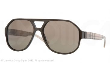 Image of Burberry BE4091 Single Vision Prescription Sunglasses BE4091-3081-3-59 - Lens Diameter 59 mm, Frame Color Brown