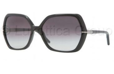 Image of Burberry BE4107 Sunglasses 30018G-6016 - Black Gray Gradient