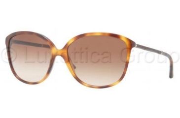 Image of Burberry BE4118Q Single Vision Prescription Sunglasses BE4118Q-331613-5916 - Lens Diameter 59 mm, Frame Color Havana