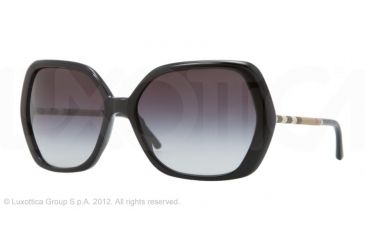 Image of Burberry BE4122 Single Vision Prescription Sunglasses BE4122-30018G-60 - 