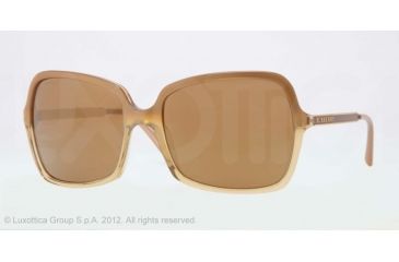 Image of Burberry BE4127 Bifocal Prescription Sunglasses BE4127-33706H-57 - Lens Diameter 57 mm, Frame Color Hazelnut Gradient Yellow