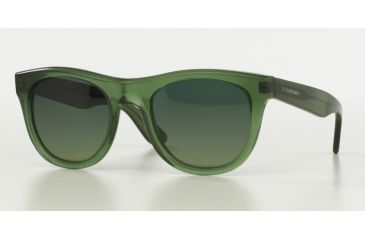 Image of Burberry BE4195F Progressive Prescription Sunglasses BE4195F-3531T4-52 - Lens Diameter 52 mm, Frame Color Matte Green