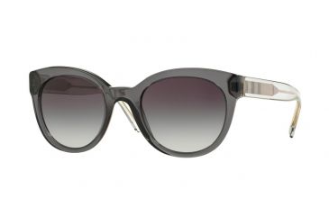 Image of Burberry BE4210 Single Vision Prescription Sunglasses BE4210-35448G-52 - Lens Diameter 52 mm, Frame Color Dark Grey